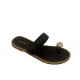 Summer new flat bottom student wild fairy style vacation clip toe beach shoes tide 05-10