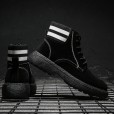 Martin boots men's autumn trend leather face short boots retro wild large size leather boots high top desert tooling shoes