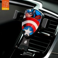 GiGiMarvel car phone holder cartoon car outlet snap-on universal