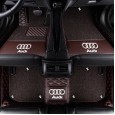 Car mats Audi Q5 A6L A4L Q3 Q7 A3 A8L Q2L A5 fully surrounded by mats