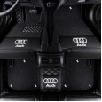 Car mats Audi Q5 A6L A4L Q3 Q7 A3 A8L Q2L A5 fully surrounded by mats