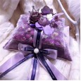 Car aromatherapy bamboo charcoal bag creative dried flower sachet in addition to odor formaldehyde car interior jewelry car home dual-use