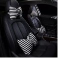Car bow head pillow neck pillow female cute pillow car pillow waist pillow car accessories