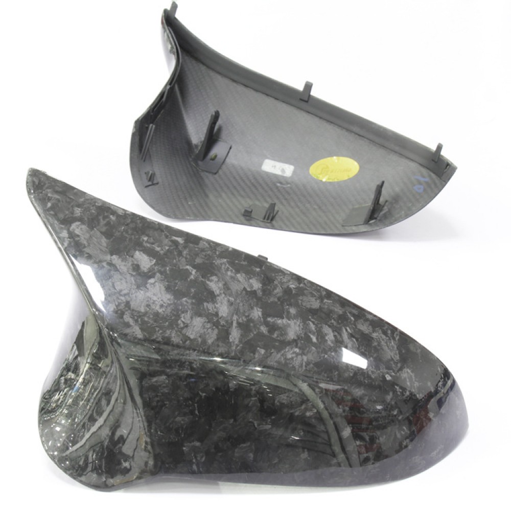 Suitable for BMW carbon fiber modified M2 M3 M4 F80828387 right driving carbon fiber rearview mirror shell