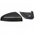 Suitable for Audi carbon fiber modified A3 RS3 S3 true carbon fiber rearview mirror shell cover dry carbon patch