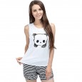 Sleeveless shorts suit Nursing wear Sleeveless straight pants suit