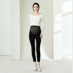 Anti-radiation pregnant women leggings spring and autumn models wear trousers outside pregnancy fashion pregnant women pants tide mom maternity dress