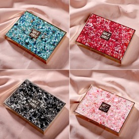 Marco Andy 12-color velvet eye shadow peach makeup pearlescent matte girl eyeshadow palette MK006