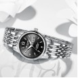 Watch female student steel belt trend simple fashion waterproof casual ladies watch personality quartz watch female watch
