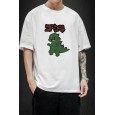Youth summer printing casual short-sleeved T-shirt male youth fashion comfortable and cute