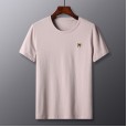 Summer casual fashion men's round neck T-shirt new short-sleeved shirt youth popular and comfortable
