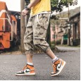 Boys summer cropped pants trendy youth fashion comfortable youth leisure loose leisure