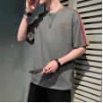 Summer new fashion trend student handsome T-shirt