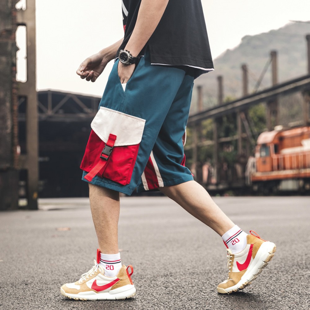Summer five-point shorts male youth fashion comfortable travel trend leisure youth