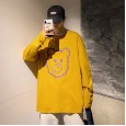 Spring and summer new bear long-sleeved T-shirt 