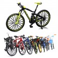 New creative alloy model simulation bicycle decoration mini bicycle toy downhill mountain bike model