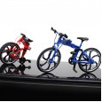 New creative alloy model simulation bicycle decoration mini bicycle toy downhill mountain bike model