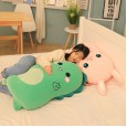 New cartoon cute pet pillow plush toy doll dinosaur little yellow duck sleeping rabbit pillow cushion gift