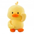 Little yellow duck plush toy dancing little yellow duck doll pillow