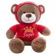 New clothes tricolor sweater teddy bear doll plush toy bear doll birthday gift