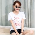 Summer new MM large size women's loose short-sleeved t-shirt female student tide shirt women